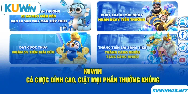 Những khuyến mãi tại KU WIN